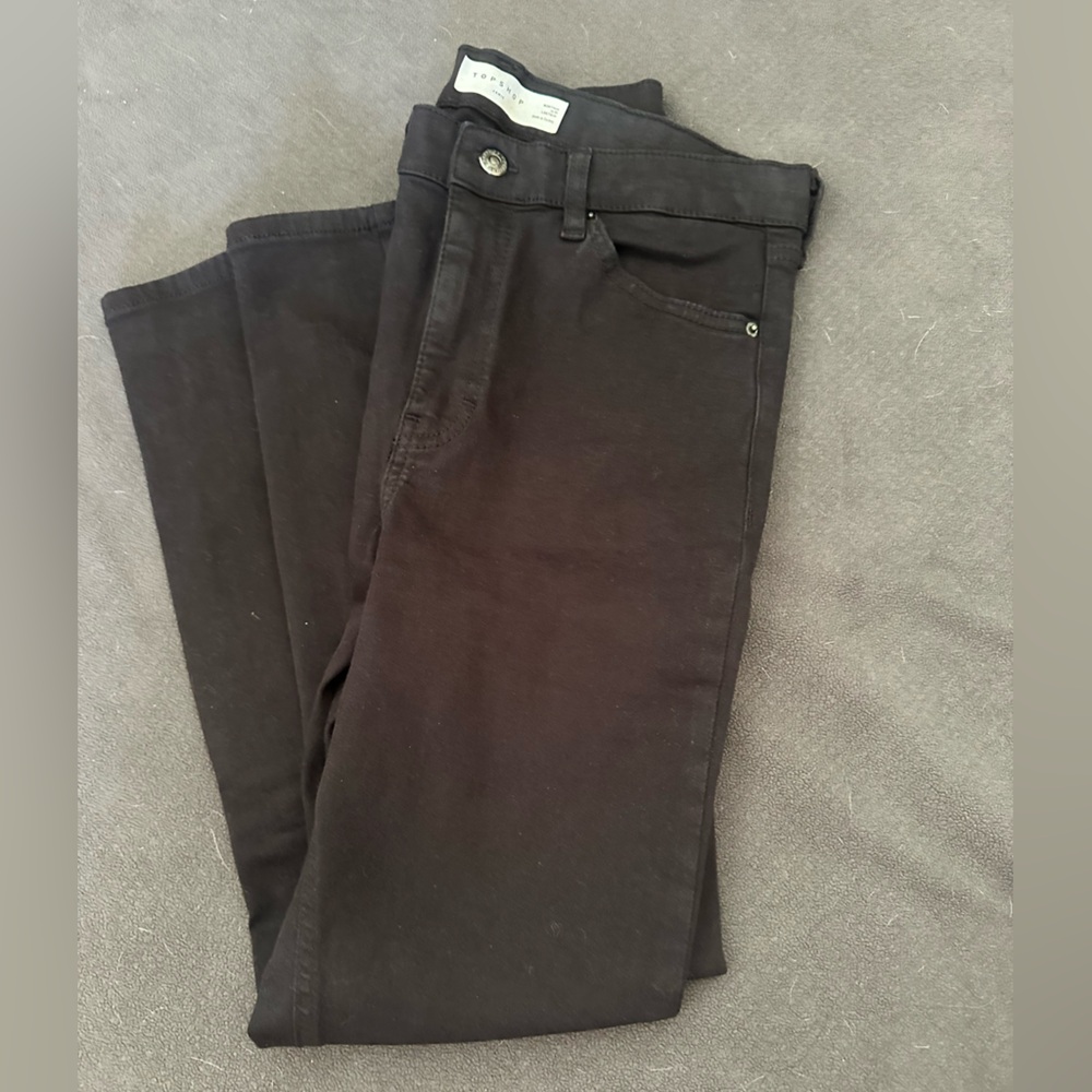 Topshop Black Jamie Skinny Jeans